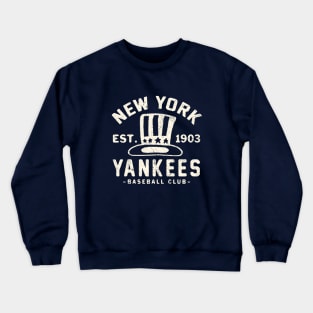 Yankees Retro 1 by  Buck Tee Crewneck Sweatshirt